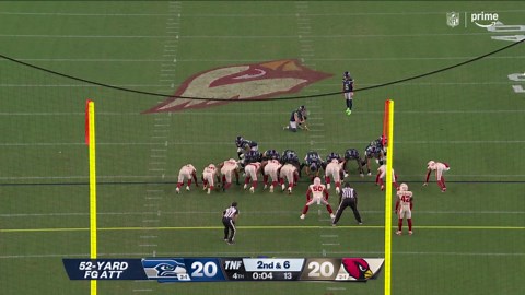 Can't-Miss Play: Walk-off FG! Jason Myers hits a 52-yard field goal for Hawks eighth straight road win