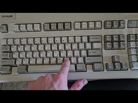 IBM/Unicomp Model M keyboard review & thoughts (membrane buckling springs)