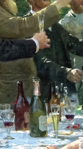 Hip, Hip, Hurrah! (1888) by Peder Severin Krøyer