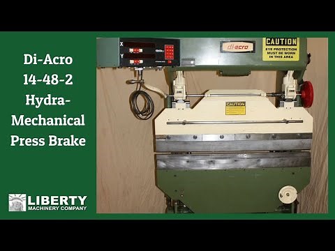 Di-Acro 14-48-2 Hydra-Mechanical Press Brake - Liberty #42116