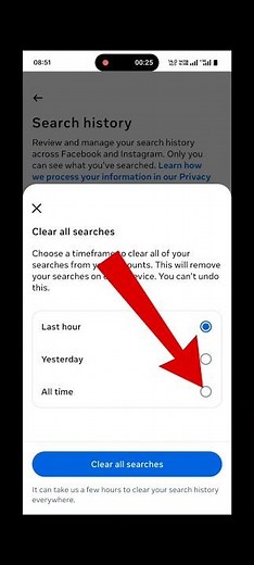 Instagram Search History Delete Kaise Kare | how to clear search history on instagram #instagram
