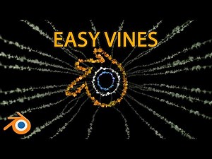Make realistic vines in Blender with Geometry nodes