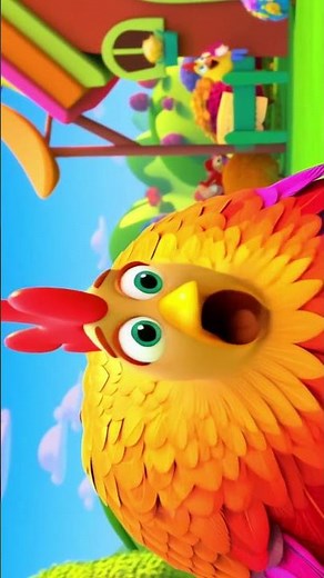 Five Little Chickens | Short Cartoon Video for Kids 🐥🎵 |Nursery Rhyme Fun#preschoolmom#childrensshow
