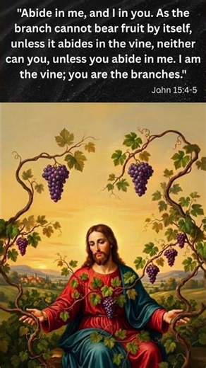 Jesus the True Vine | Abide in Me – John 15:4–5 Devotional Short