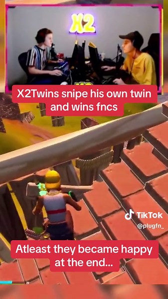 X2Twins Winning FNCS Sniping His Own Twin