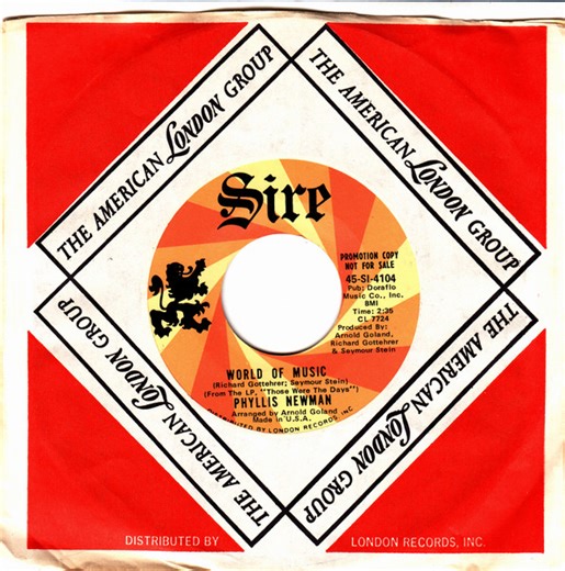 Phyllis Newman - World Of Music