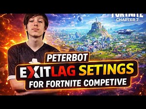 Peterbot SECRET ExitLag Settings for Fortnite Competitive