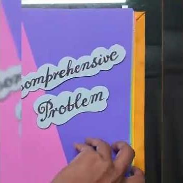 COMPREHENSIVE PROBLEM Session 2024-25 ACCOUNTANCY PROJECT FILE