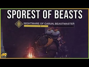 Sporest of Beasts Triumph - Nightmare of Carun Beastmaster - Destiny 2 Season of the Haunted