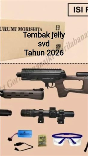 Tembak jelly svd sniper