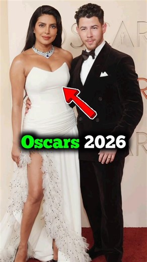 Priyanka Chopra Stuns at Oscars 2026 with Nick Jonas on Red Carpet