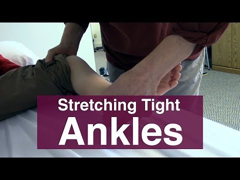 Stretching Tight Ankles