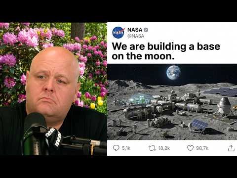 Just like the Lord said building a base on the moon. it's happening