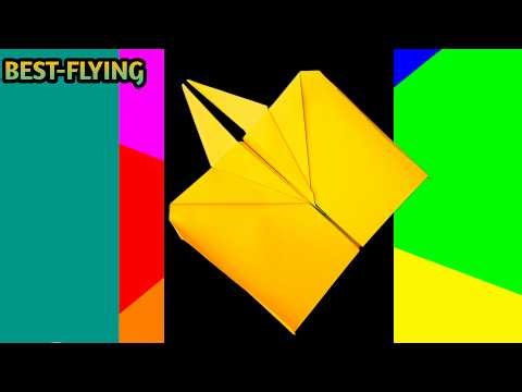How to Make a Long Distance Paper Airplane (Best Design)