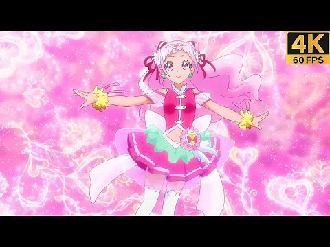 ✦ Cure Yell ◈ Transformation 💕 Hugtto! PreCure【 4K 】