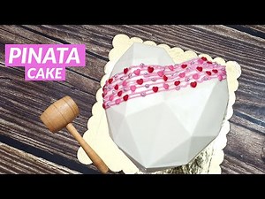 How to make Pinata Cake | 3D Chocolate Smash Cake | Easy and Simple Trendy Cake