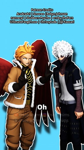 Dabi spreading rumors #susanims #mha #bnha #animation | Susanims