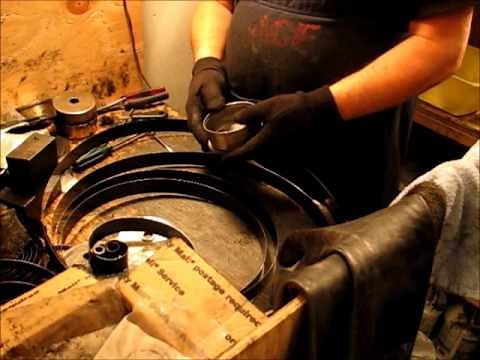 New Springs in a 1913 Victrola VV-XVI Phonograph Spring Motor