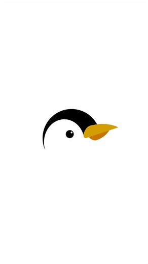 Hima on Instagram: "Vector Penguin #vector #logo #penguin #design"