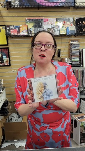 Spin Me Round on Instagram: "Megadeth CD Unboxing for a Mega Weekend! - ...... ...... #MegaWeekend #ListenTogether #Megadeth #CDUnboxing #PartyTime"