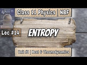 Entropy Explained | Class 11 Physics | Chapter 8 | Heat & Thermodynamics | National Book Foundation