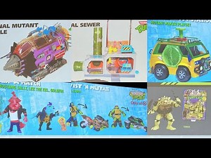 New TMNT Teenage Mutant Ninja Turtles action figures reveals Sdcc 2024