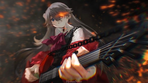 「RAGE」卡塔斯•业火 绘画过程