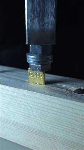 Metal Ball → Gold Bar → Screw vs Soft Wood 🪵⚙️Which one surprised you most? 👇