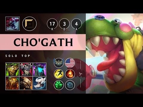 Cho'Gath Top vs Olaf: Super CC - NA Challenger Patch 14.16