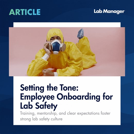 Safety isn’t just a policy—it’s the first impression your lab makes. ​ Michelle Gaulin reveals how smart onboarding can turn new hires into safety champions from day one. ​ Read now: https://bit.ly/41yznb2 | Lab Manager