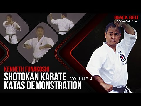 Kenneth Funakoshi - Shotokan Karate (Vol 4) - Katas Demonstration | BlackBelt Magazine