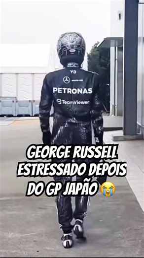 GEORGE RUSSELL FRUSTADO DEPOIS DO GP DO JAPÃO 😭 #shorts