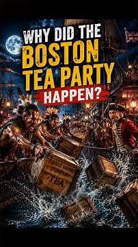 Why Did the Boston Tea Party Happen? | The Shocking Story Behind America's Rebellion#history