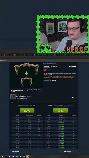 Festive Garlands Dumping! #rust #rustskins #rustshorts #rustclips #shorts #gaming #fyp