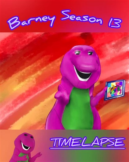 Barneyartzzz | Barney the Dinosaur from Season 13 (2009) TIMELASPE Let me know if you’d like to see more of the costume drawings from me such as the... | Instagram