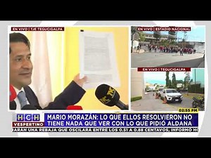 Mario Morazána segura que le negaron el derecho de conocer la apelación