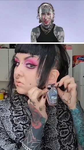 Beauty Studio | Even a pro is amazed by these extreme tattoos! 🤯🙌 Rune @tribal_goblin . . . #tattoos #ink #inked #art #tattooartist #tattooart #tattooed... | Instagram