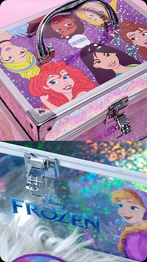 Disney Princess and Frozen Cosmetic Train Cases are packed with goodies fit for royalty! 💄❄️ Plus, there’s an enchanting deal happening right now on Walmart.com! Makes for the perfect holiday gift so grab the deals! 🌟 | TownleyGirl