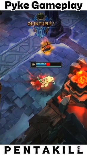 Pyke gameplay - Pyke pentakill 😂 #leagueoflegends #shorts #pourtoi #foryou #pentakill