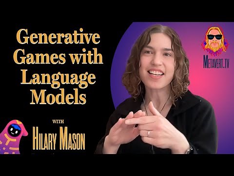 Generative AI in games using large language models (LLMs) - with Hilary Mason and Jon Radoff