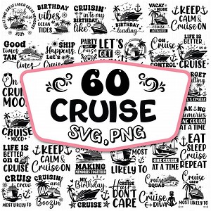 Cruise SVG Bundle: Family Vacation Designs (digital Download, SVG, PNG) - Etsy