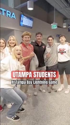 UTampa Students at the Tamba Bay Lightning Game