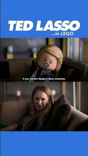 Rebecca exposed in #tedlasso #lego #animation