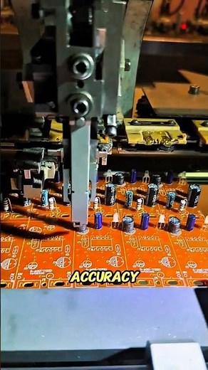 High-Speed PCB Assembly Process | Automatic Axial Insertion Machine in Action