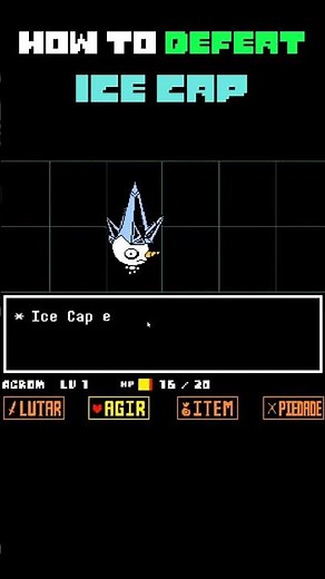 How to defeat ice cap Undertale (pacifist/neutral)
