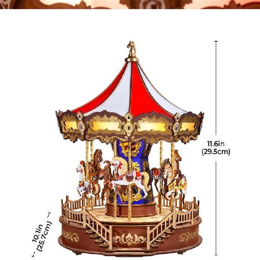 DIY Dual‑Drive Carousel Music Box 3D Puzzle Craft Kit with LED & Touch Controls – Buildable Wooden Gift for Adults https://etsy.com/listing/4409797243/diy-dual-drive-carousel-music-box-3d-p?utm_campaign=Share&utm_term=so.lmsm&share_time=1764310424 Post generated by https://sellerMarketingTool.com | Syntego Papercrafts & Accessories