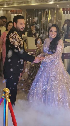 Groom's & Bride's Dance Entry #wedding #coupledance #yt #ytshorts