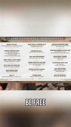 Update 49: Mounts, Free Cures & Epic Vampire/Werewolf Quests! #shorts