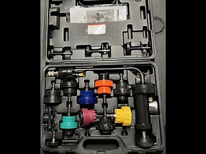Coolant Leak tool; The Harbor freight radiator pressure tester kit