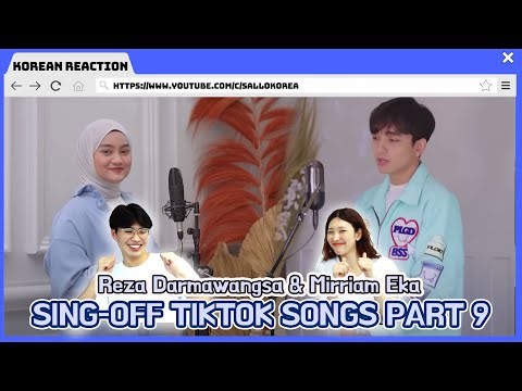 👍Korean Reaction👍 SING-OFF TIKTOK SONGS PART 9 (Zoom, Wait A Minute!, RIP Love) vs @Eltasya Natasha